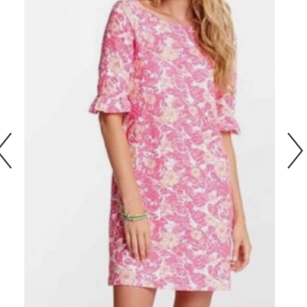 LILLY PULITZER Somerset Mini Dress in Chum Bucket Print